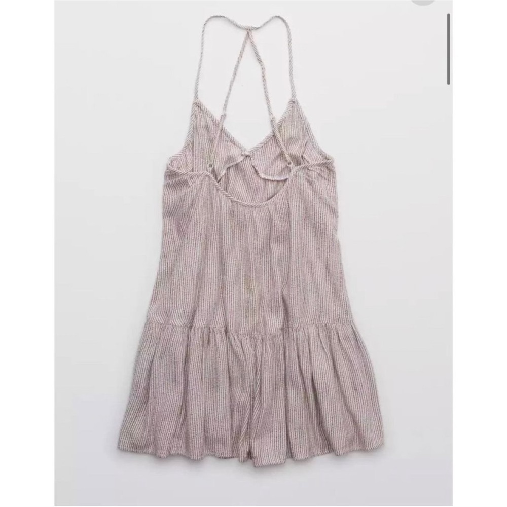 Aerie Striped Racerback Cotton Dress Sz S - Picture 5 of 12
